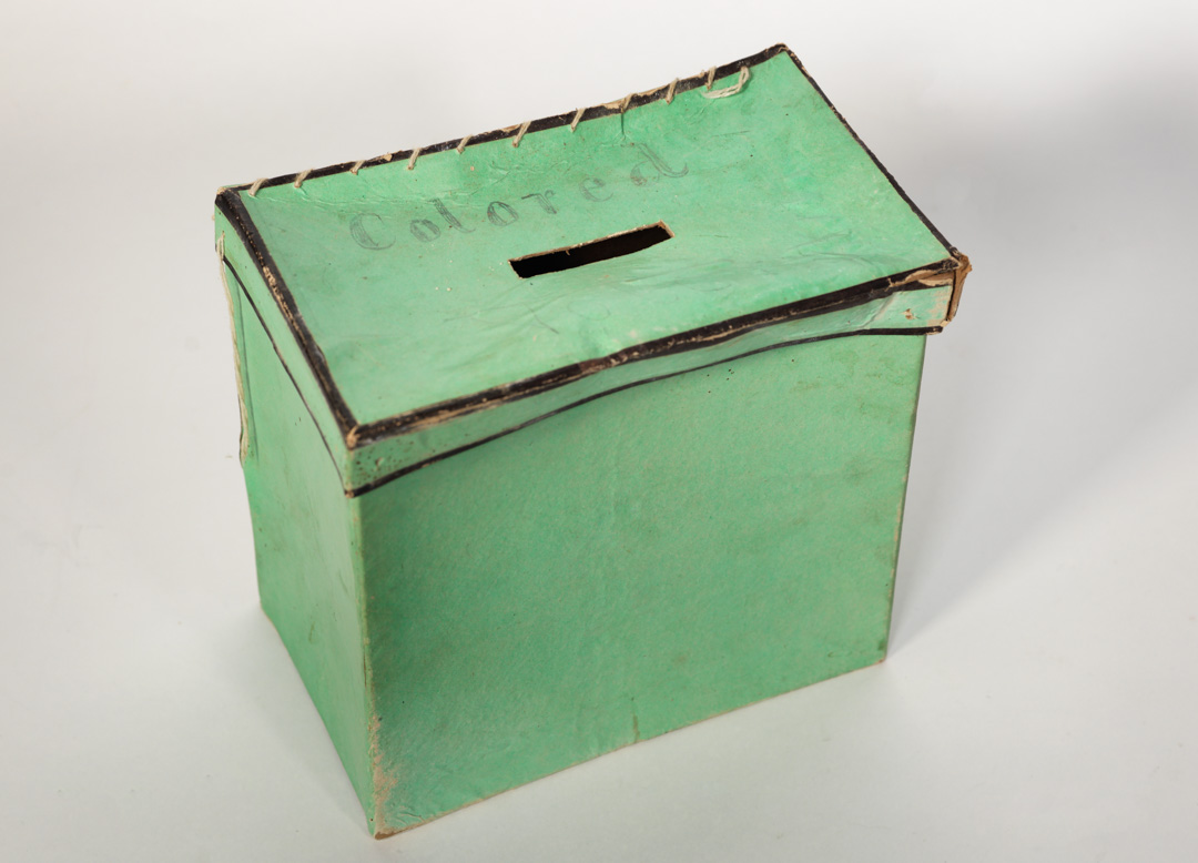 King George County “colored” ballot box, 1867 