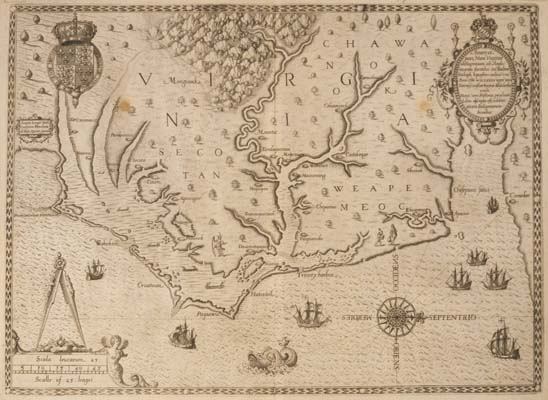 1823 VA MAP PATRICK GLOUCESTER CLARKE NORTHAMPTON COUNTY Virginia History BIG