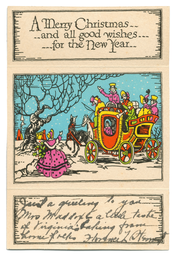 christmas cards virginia museum of history culture
