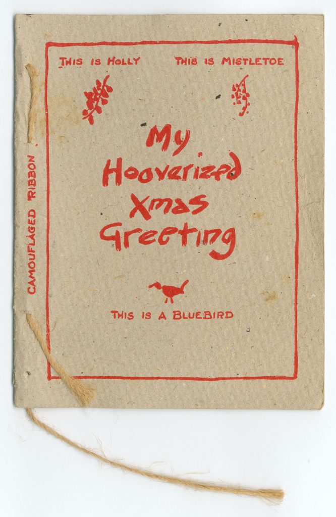 Hooverized Christmas Card