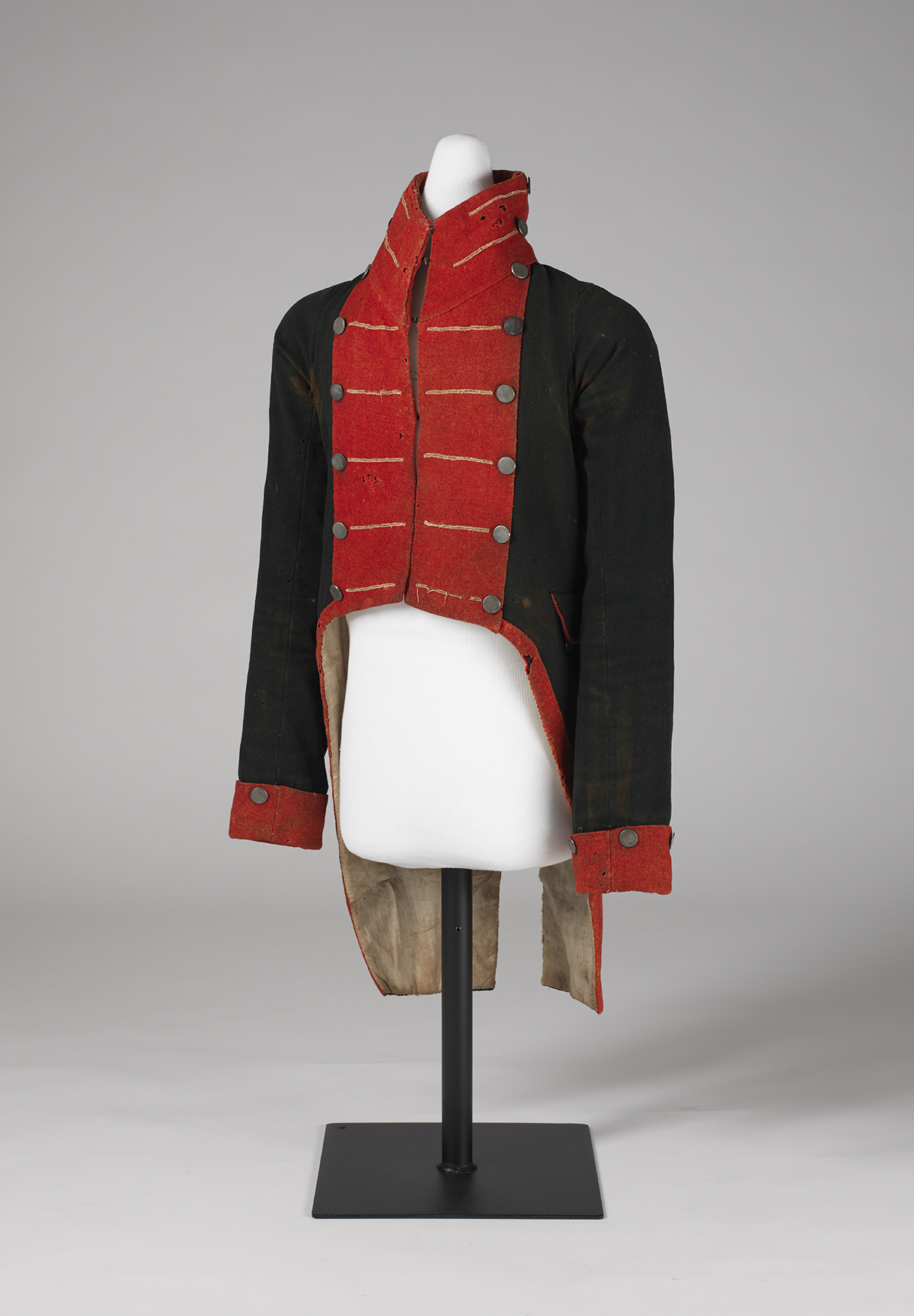 United States Army Infantry Coat (Front) worn by Martin Kirtland during the War of 1812