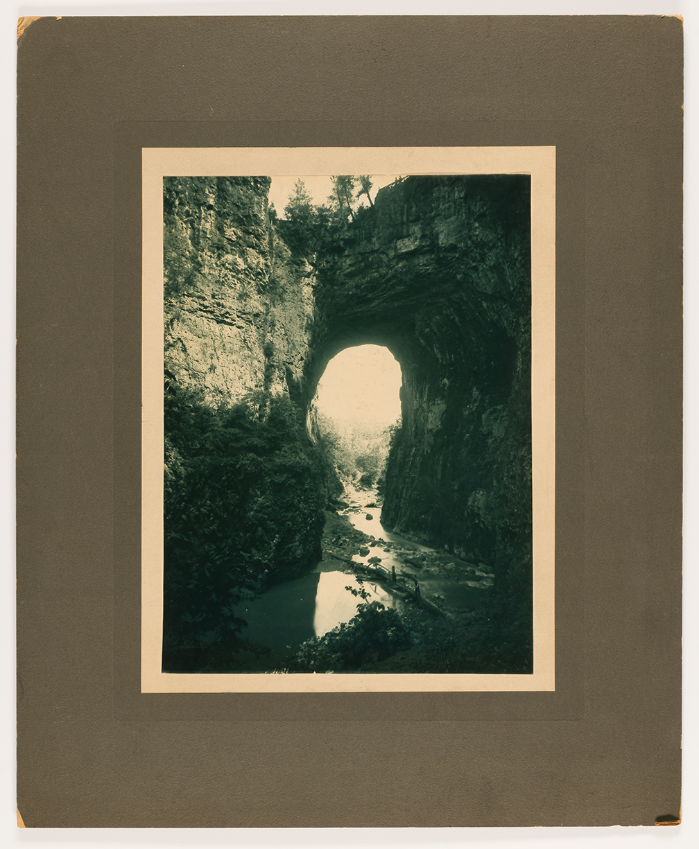 Michael Miley, Natural Bridge, about 1880–90, carbon print 