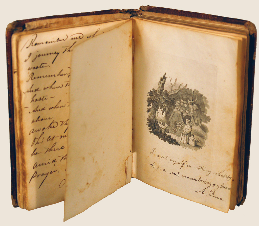 Autograph Album, 1833–46, of Mary Virginia (Early) Brown