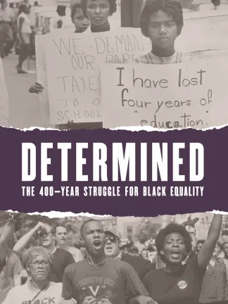 Book cover for Determined: The 400-Year Struggle for Black Equality