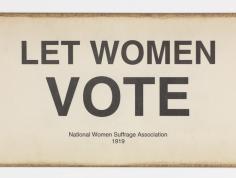 vote sign