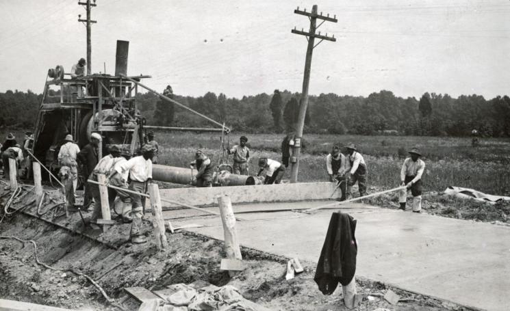 Road Building (VHS call number: Mss1 W7764 a) Road Building
