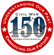 Civil War Sesquicentennial 150 logo