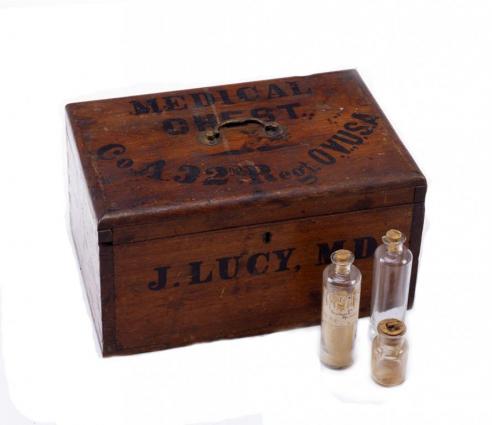 Medical chest of the 23rd Ohio Infantry Regiment (Museum of the Confederacy) Medical chest of the 23rd Ohio Infantry Regiment