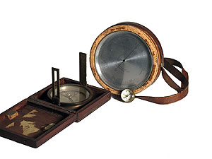 Jedediah Hotchkiss’s Compass, c. 1850–62 (Winchester-Frederick County Historical Society) Jedediah Hotchkiss’s Compass, c. 1850–62