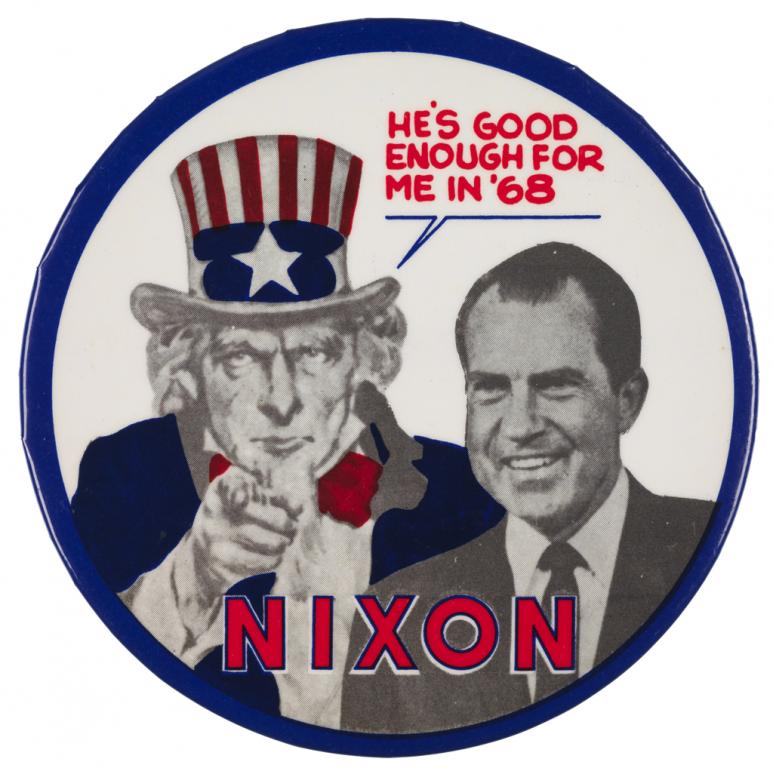 Image result for richard nixon elected president in 1968