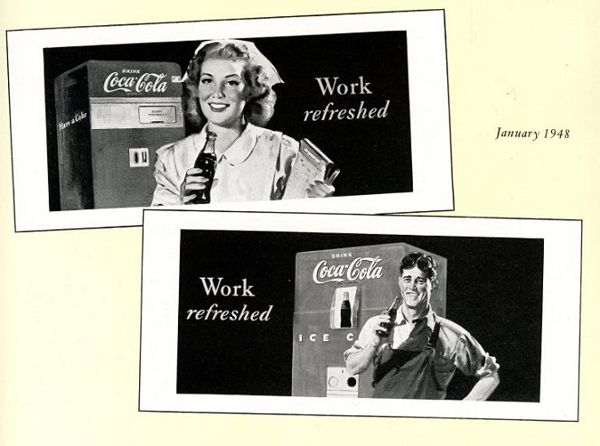 Advertising Posters for the workplace, 1947
